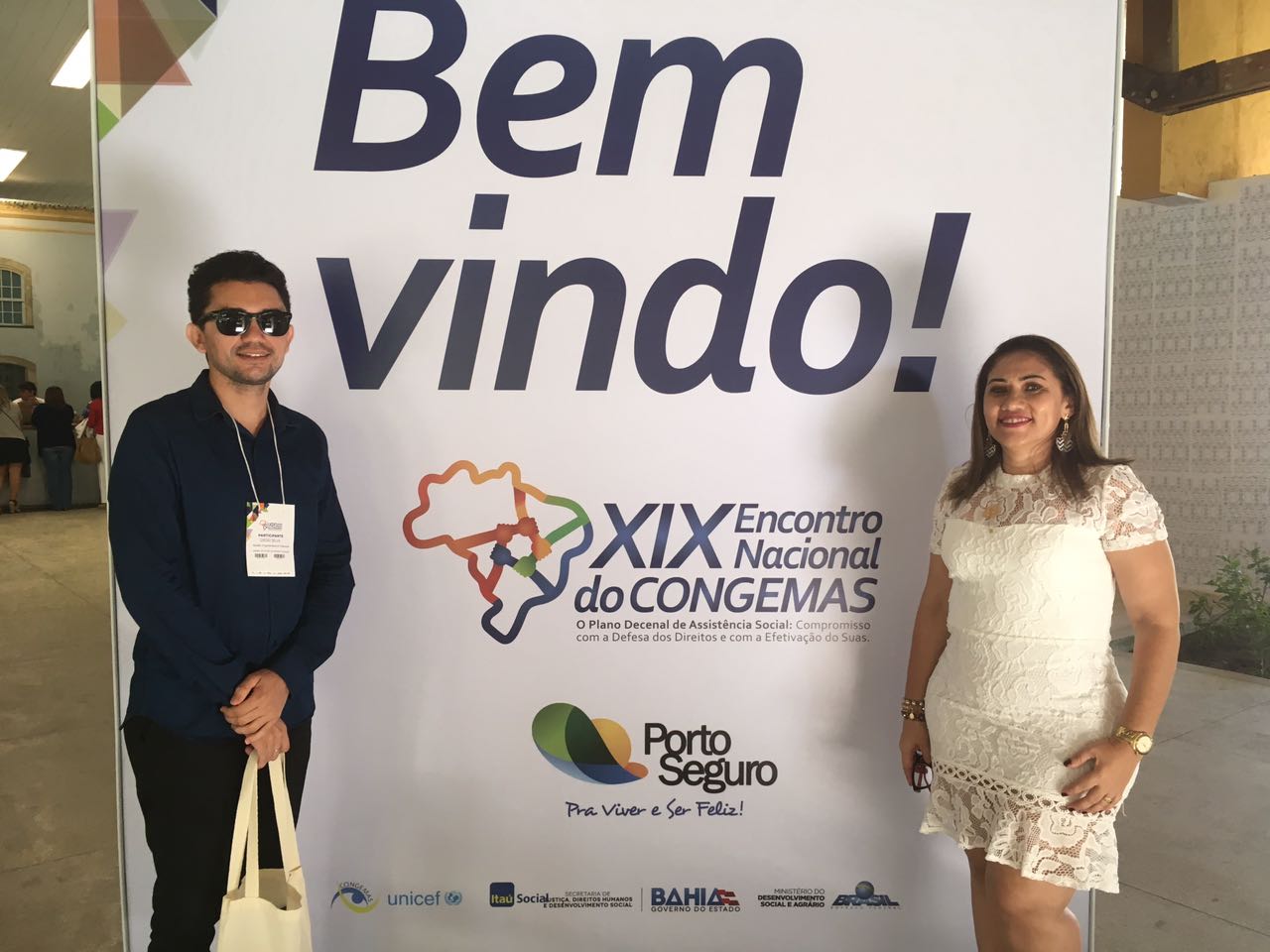 Secretário de Assistência Social participa de encontro do COMGEMAS em Porto Seguro,BA