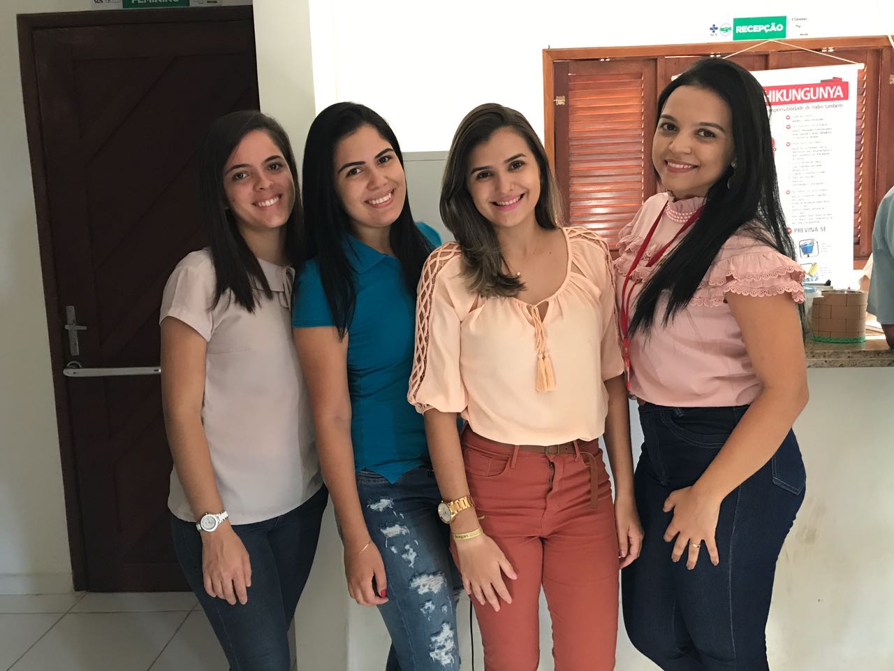 Equipe do NASF realiza atividade com o grupo de hipertensos em Caraúbas-RN