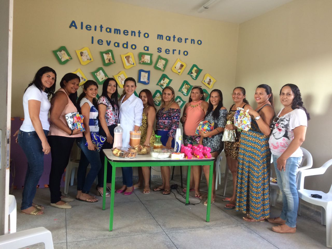 Unidade Básica de Saúde “Sebastião Ferreira de Oliveira” em Caraúbas comemora “Agosto Dourado”