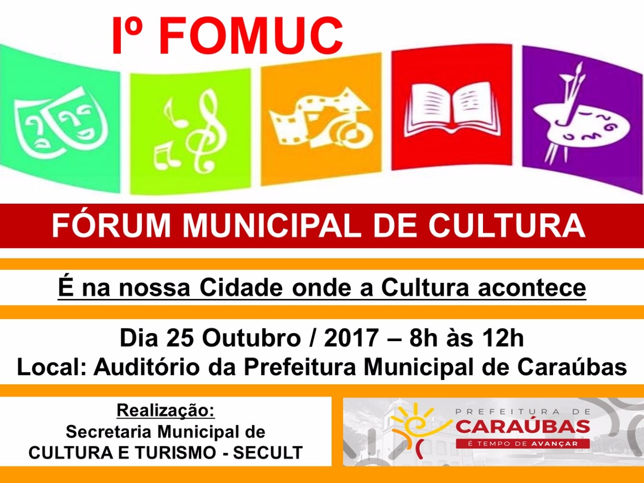 Prefeitura Municipal realiza 1º Fórum Municipal de Cultura em Caraúbas