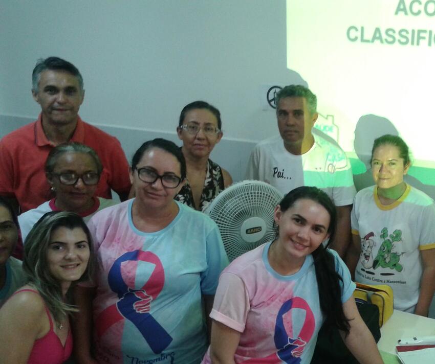 Equipe de Saúde do Apanha Peixe participa de capacitação sobre acolhimento e classificação de risco em pacientes