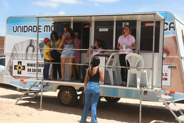 Praça de Eventos contará com a presença da equipe de saúde