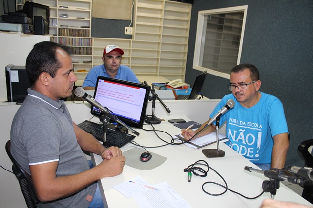 Secretário de Educação participa de entrevista para o programa “Cenário em Debate”