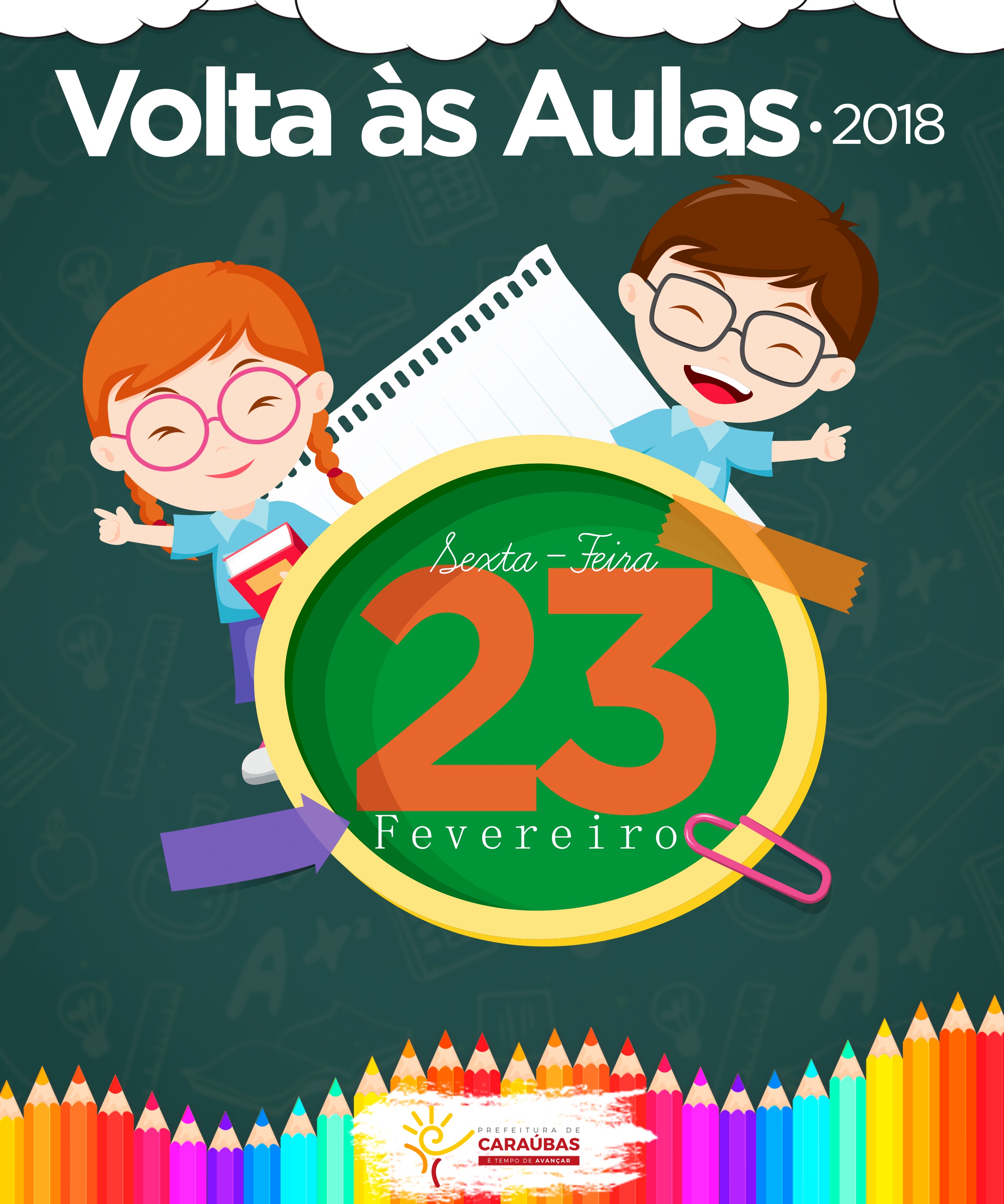 Aulas das escolas municipais de Caraúbas já têm data definida