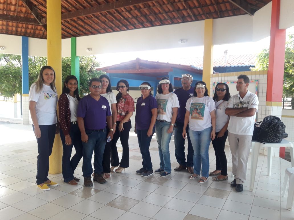 Equipe da Saúde desenvolve campanha de combate e prevenção a tracoma nas escolas municipais