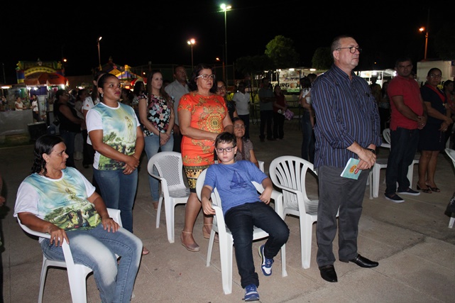 Vice-prefeito Paulo Brasil participa da abertura dos festejos alusivos a Nossa Senhora de Fátima