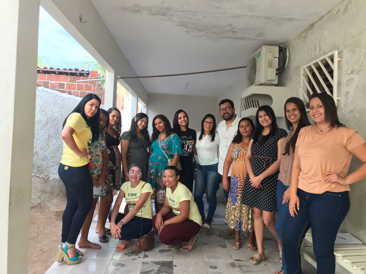 Grupo de gestantes participa de palestra sobre cuidados odontológicos na gravidez