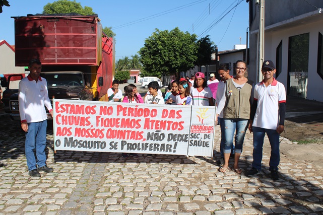 Alunos da Escola Municipal Jonas Gurgel desenvolvem projeto “Plantando Educação Para Colher Saúde” em Caraúbas