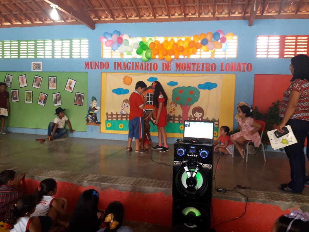 Escola Josué de Oliveira realiza culminância do projeto de Contos e Lendas de Monteiro Lobato