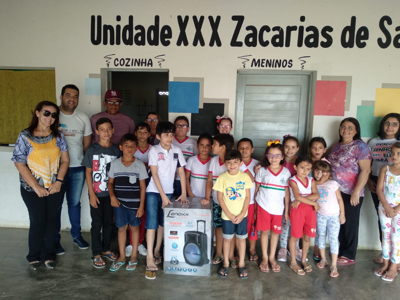 Escola do Ensino Rural de Caraúbas recebem material audiovisual e industrial da Secretaria de Educação de Caraúbas