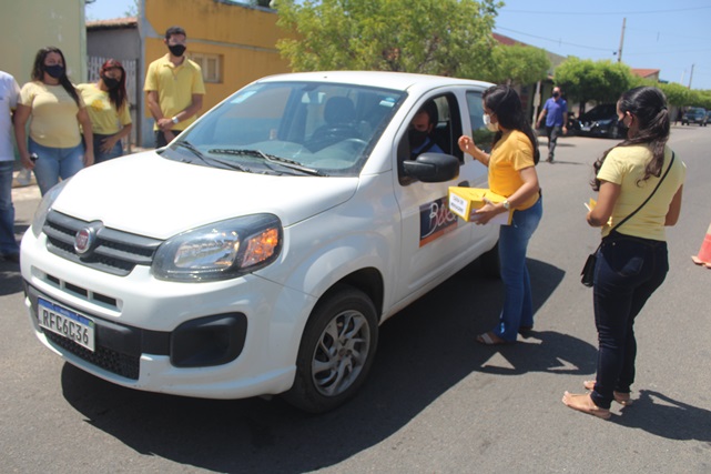 Gestão municipal realiza blitz de conscientização da campanha Setembro Amarelo no Alto São Severino em Caraúbas