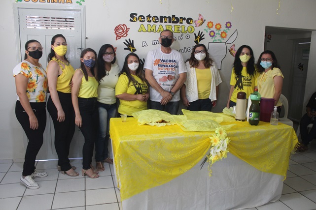 Caps de Caraúbas realiza evento em alusão ao Setembro Amarelo