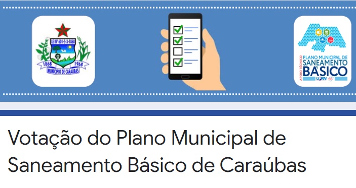 Comitês do Saneamento Básico disponibilizam link para população votar aprovação do Plano em Caraúbas