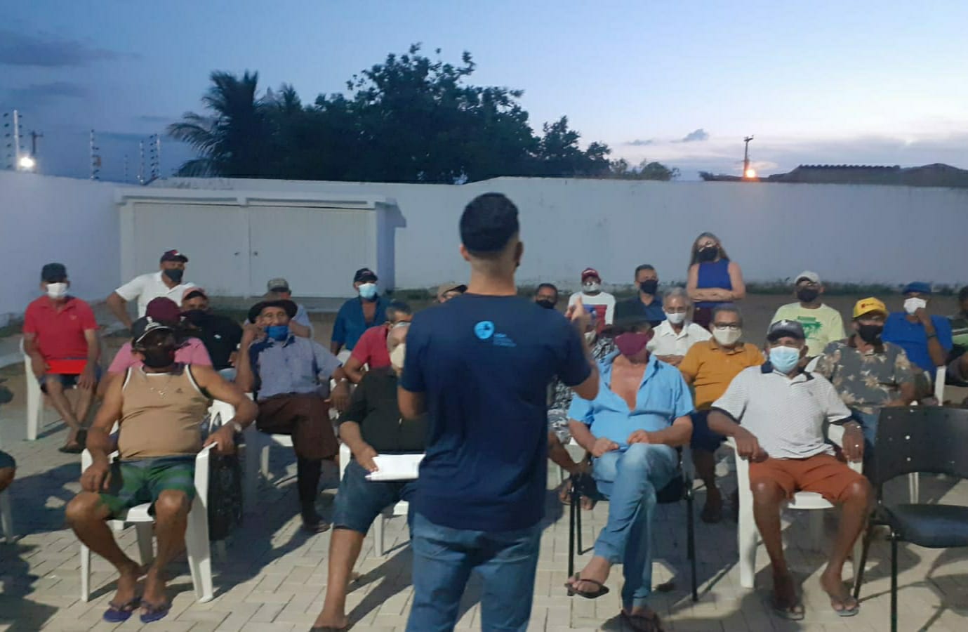 UBS Edvaldo Gurgel de Melo reúne homens do bairro para conversar sobre câncer de próstata