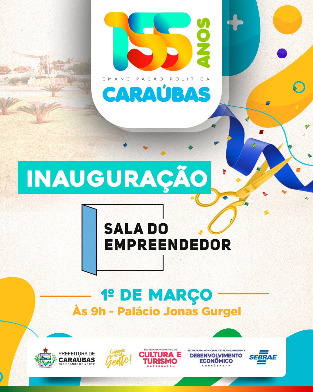 Prefeitura de Caraúbas inaugura Sala do Empreendedor nesta quarta-feira 1º